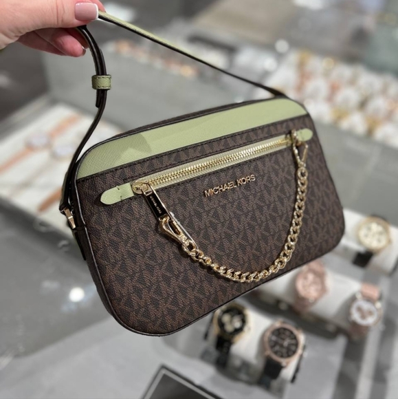 Michael kors Jet Set Large East West Chain Crossbody - Picture 1 of 8